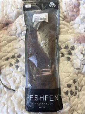 Feshfen Brown Clip-In Hair Extension - Women’s Hair Accessory